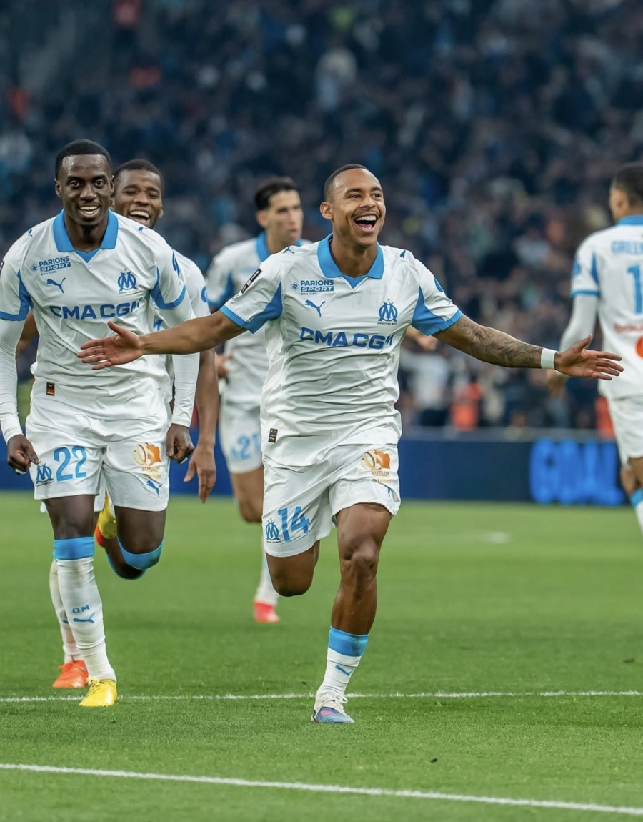 Amapaense Igor Paixão brilha em clássico francês e comanda virada do Olympique de Marseille