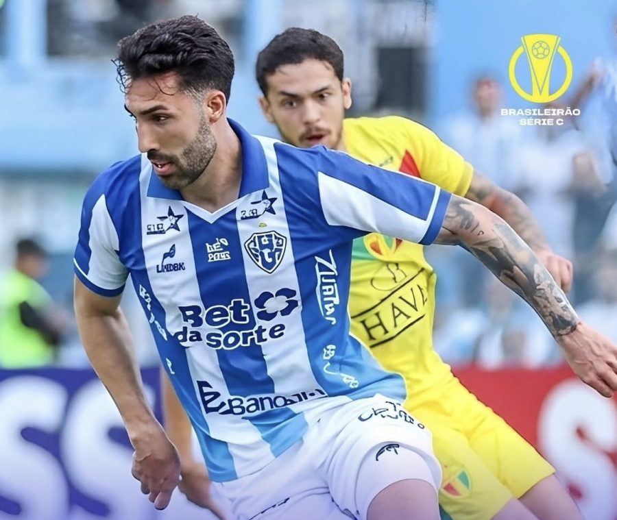 Empate movimentado marca duelo entre Paysandu e Brusque na Série C