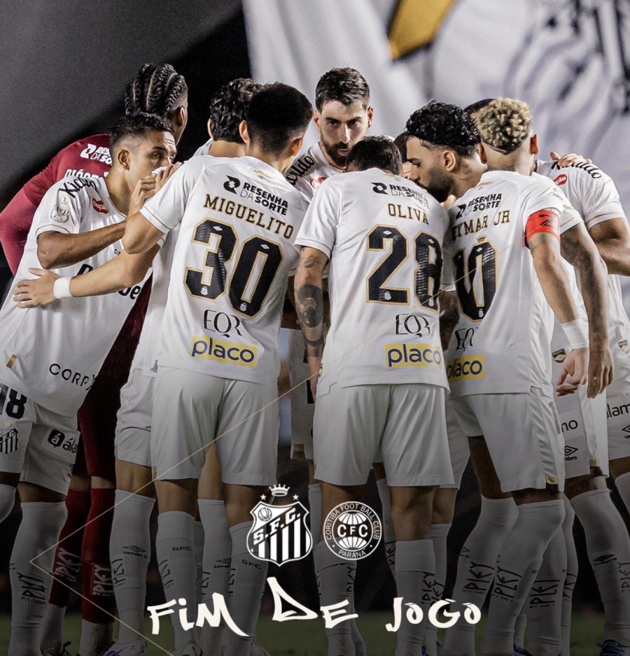 Santos e Coritiba empatam sem gols e deixam decisão em aberto na Copa do Brasil