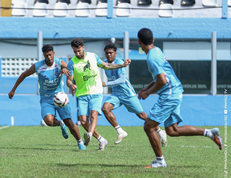 Paysandu encerra preparação e chega a Macapá para decisão contra o Trem pela Copa Norte