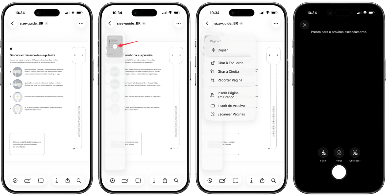 Como colocar um arquivo escaneado dentro do PDF no Pré-Visualização [iPhone, iPad e Mac]