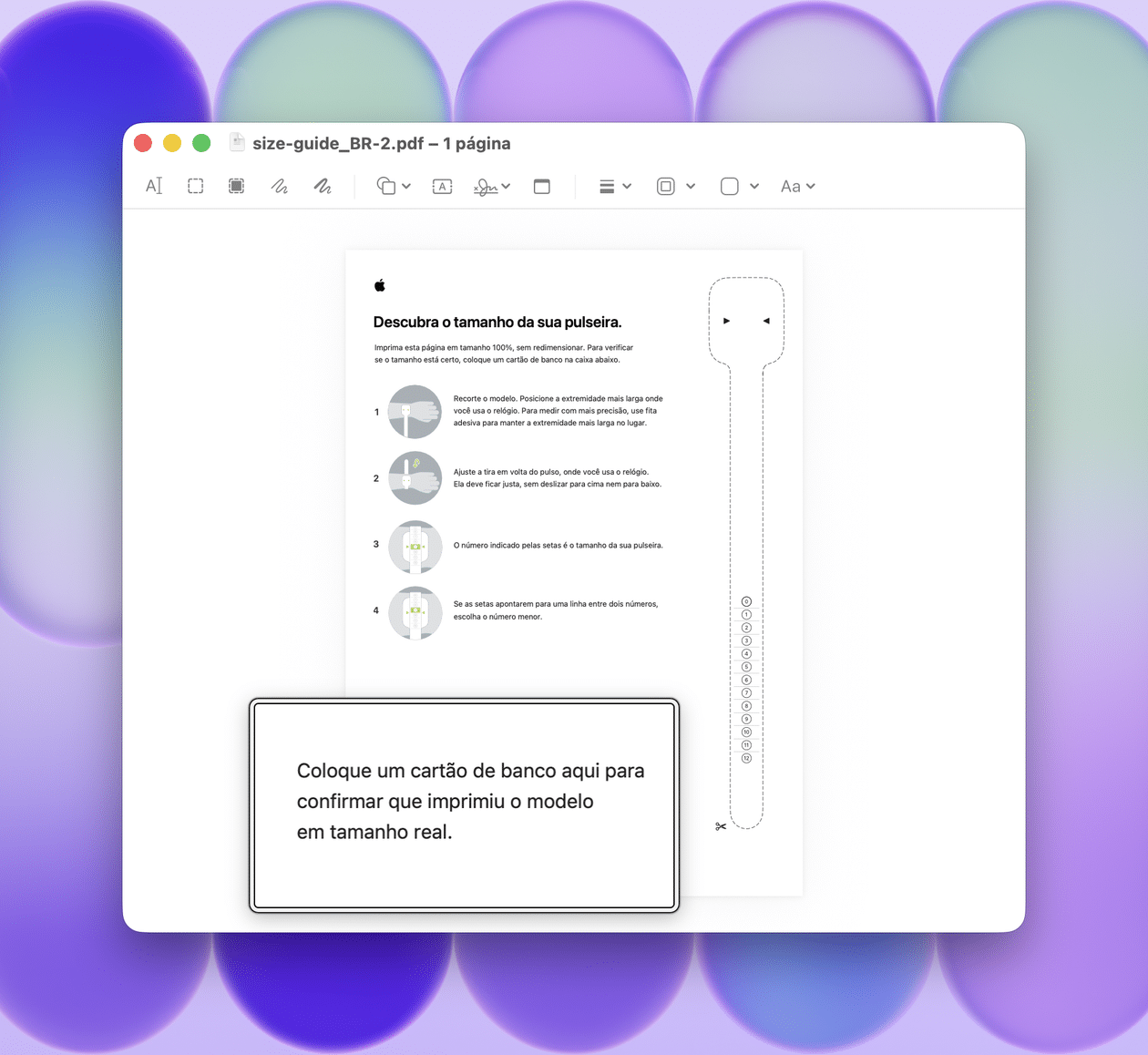 Como usar a lupa em documentos no app Pré-Visualização do Mac
