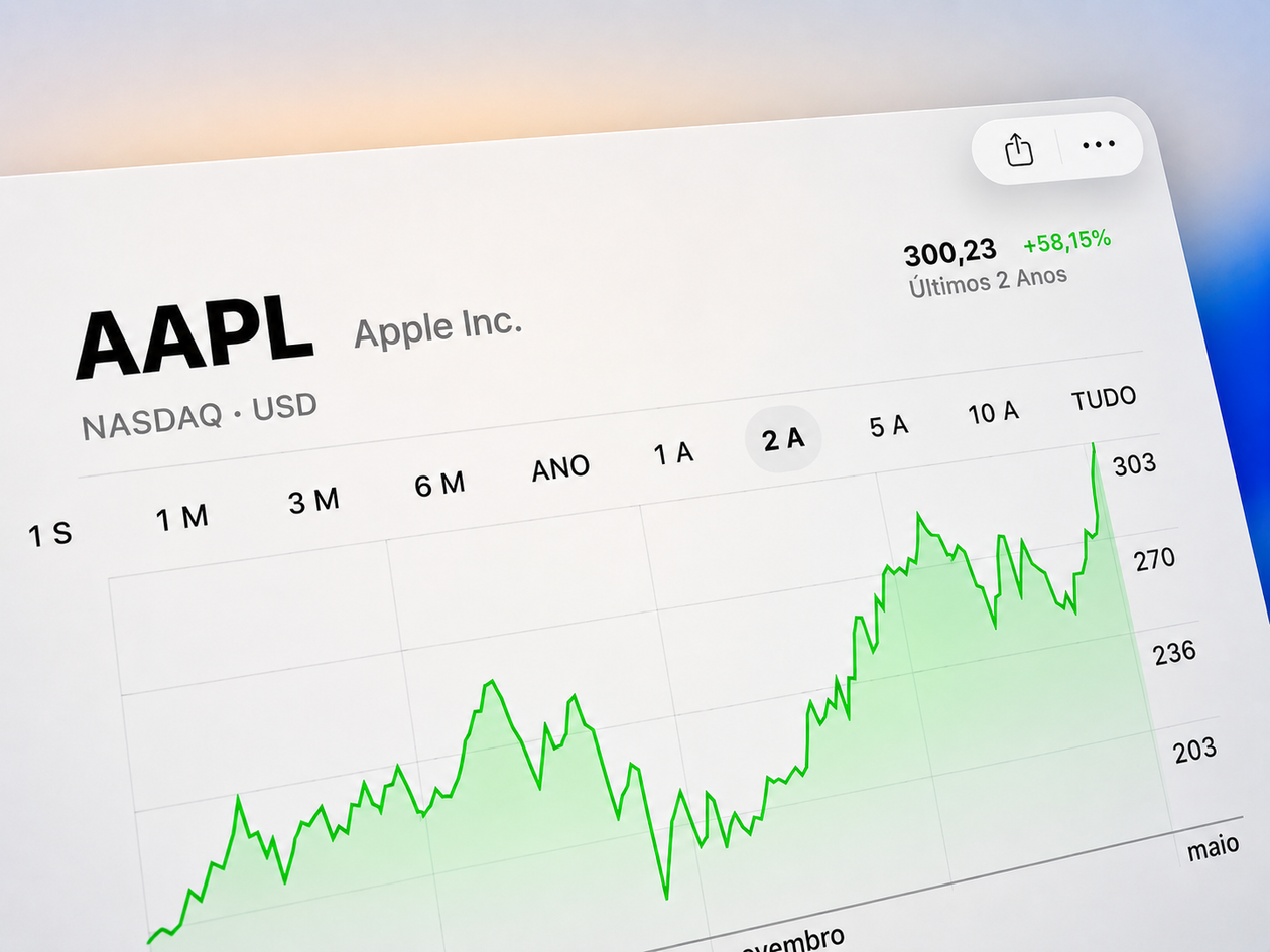 Apple a US$300: o que o mercado está vendo que os críticos não veem