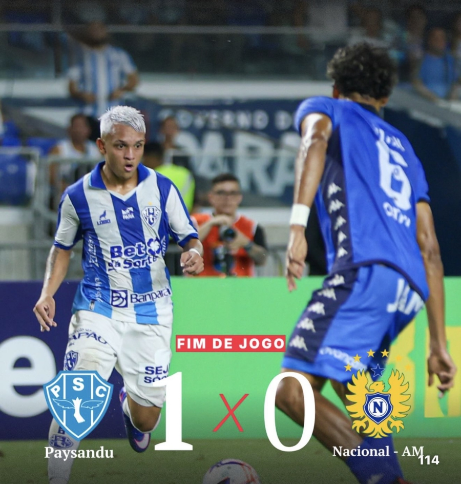 Paysandu larga na frente na decisão da Copa Norte