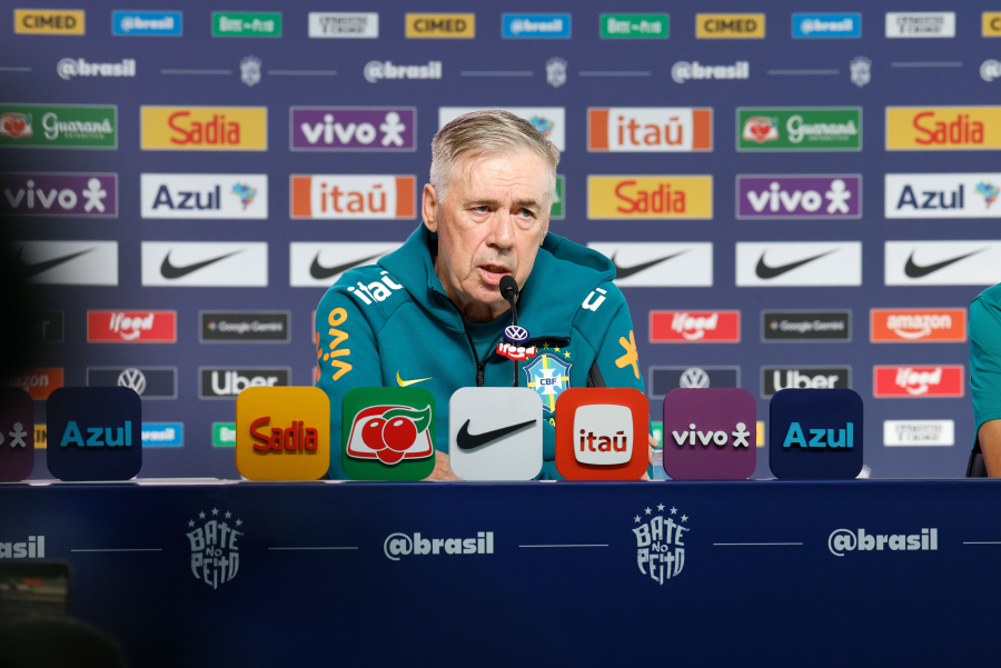 Ancelotti confirma time titular do Brasil para amistoso de despedida antes da Copa do Mundo