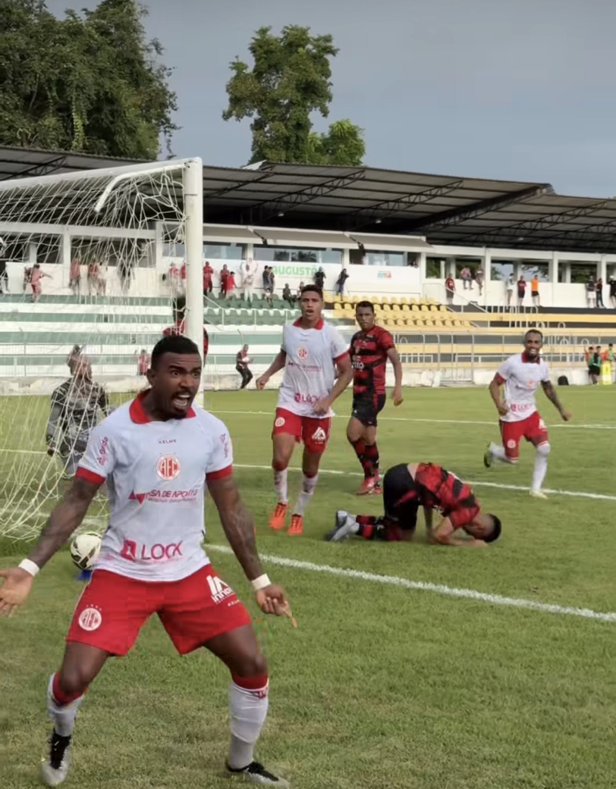Trem é goleado pelo América-RN e fica à beira da eliminação na Série D