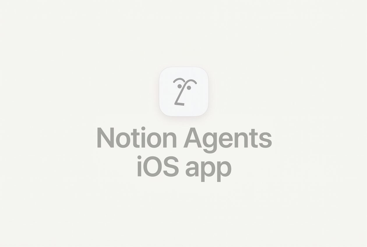 Notion Agents, app para interação com agentes de IA, chega ao iOS