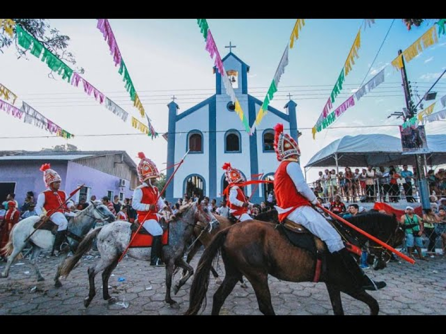 Mazagão Velho recebe estrutura do Governo do Estado durante a Festa de São Tiago