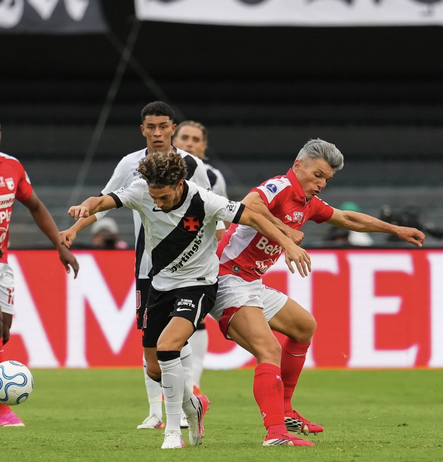 Vasco empata com Santa Fe e deixa decisão para São Januário
