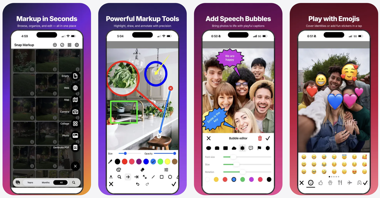 Promoções na App Store: Snap Markup – Annotation Tool, Underworld Office, Chordyne e mais!